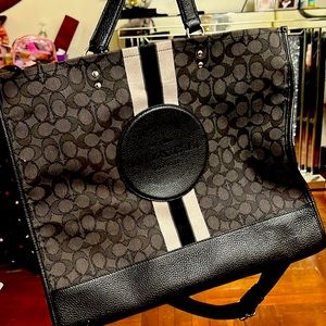 Black coach bag